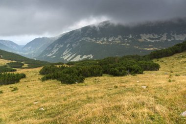 Musala tepe, Rila Dağı, Bulgaristan tırmanma için rotadan manzara