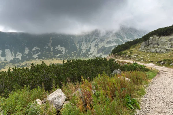 Landskap Från Rutt Klättring Musala Peak Rilabergen Bulgarien — Stockfoto