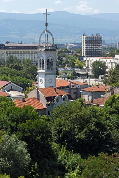 Plovdiv Bulgaria July 2018 Панорамный Вид Город Пловдив Болгария — стоковое фото