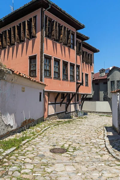 Plovdiv Bulgaristan Temmuz 2018 Eski Şehir Şehir Plovdiv Bulgaristan Tipik — Stok fotoğraf