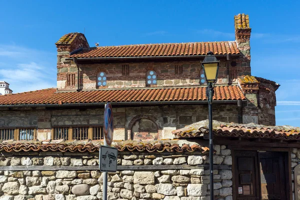 Несебр Болгарія Серпня 2018 Роки Руїни Стародавньої Церкви Святого Стефана — стокове фото