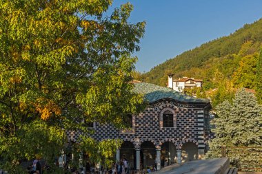 Yukarı Cuma, Bulgaristan - 6 Ekim 2018: Kilise, Kutsal bakire eski şehrin Yukarı Cuma, Bulgaristan