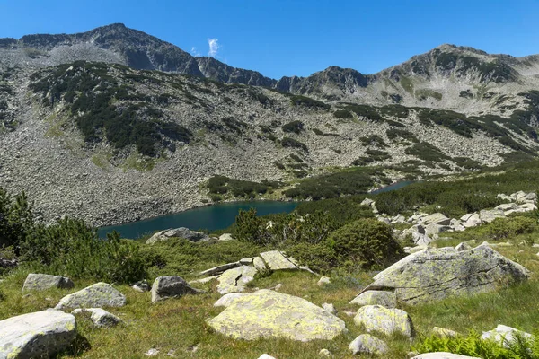 Paysage Panoramique Avec Lac Dalgoto Long Pirin Mountain Bulgarie — Photo