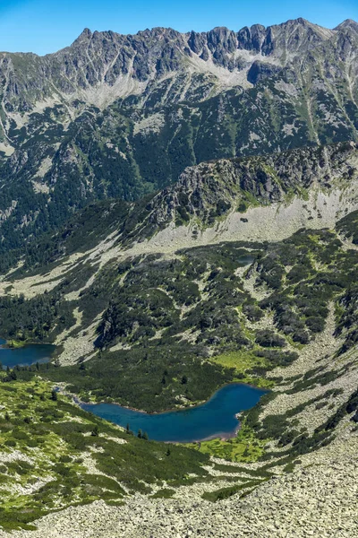 Πανοραμικό Τοπίο Dalgoto Long Στη Λίμνη Στο Βουνό Πίριν Βουλγαρία — Φωτογραφία Αρχείου