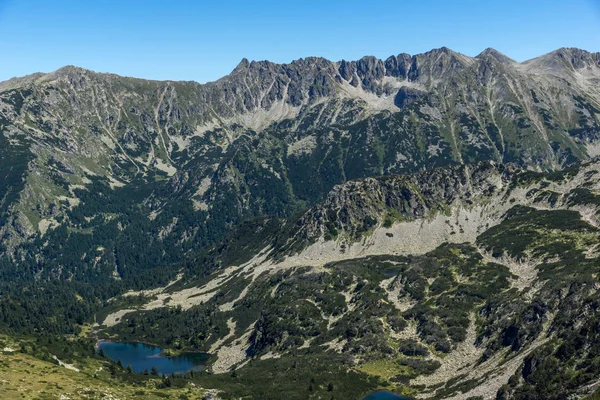 Panoramautsikt Över Landskapet Med Dalgoto Den Långa Sjö Berget Pirin — Stockfoto