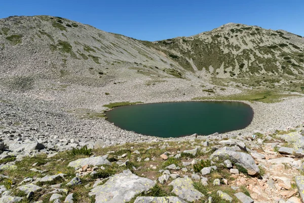 Paisagem Incrível Com Lago Todorino Pirin Mountain Bulgária — Fotografia de Stock