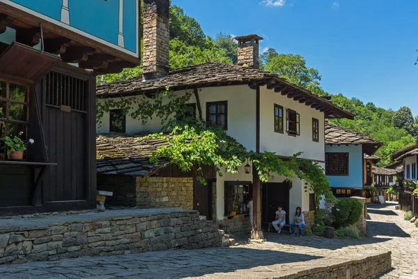 Etar Gabrovo Bulgarije Juli 2018 Oud Huis Architecturale Etnografische Complexe — Stockfoto