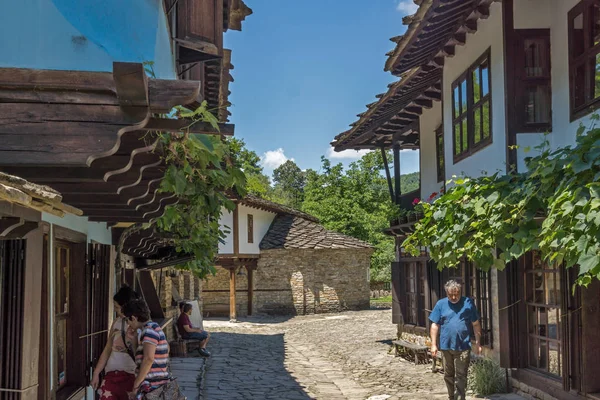 Etar Gabrovo Bulgarije Juli 2018 Oud Huis Architecturale Etnografische Complexe — Stockfoto