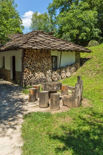 Etar Gabrovo Bulgarije Juli 2018 Oud Huis Architecturale Etnografische Complexe — Stockfoto