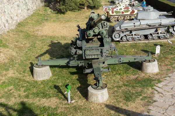 Belgrad Serbia Listopada 2018 Muzeum Wojska Belgradzie Fortress Kalemegdan Park — Zdjęcie stockowe