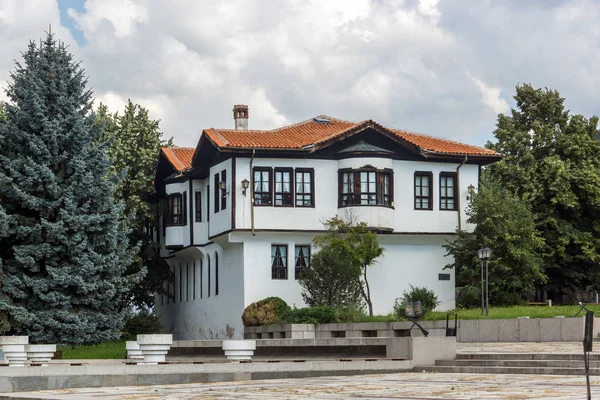 Kalofer Bulgaria Agosto 2018 Antigua Escuela Tradicional Búlgara Histórica Ciudad —  Fotos de Stock