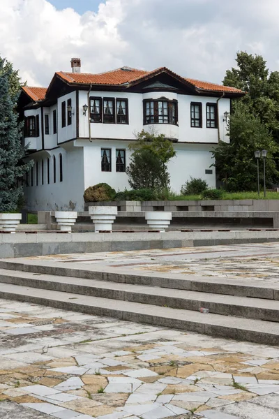 Kalofer Болгарія Серпня 2018 Старі Традиційні Болгарські Школи Історичному Містечку — стокове фото