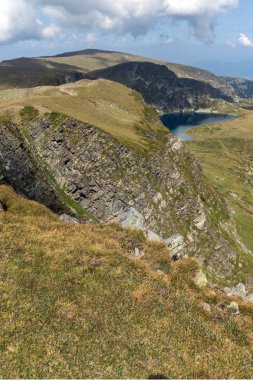Yaz görünümü böbrek Lake, Rila Dağı, yedi Rila göller, Bulgaristan