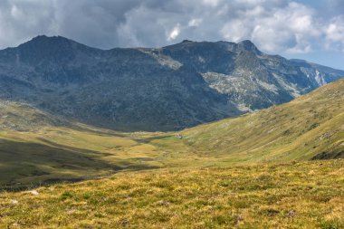 Rila Mountan yedi Rila göller, Bulgaristan yakınındaki görünümünü yaz