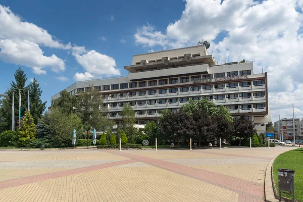 Kazanlak Bulgaria Agosto 2018 Centro Ciudad Kazanlak Región Stara Zagora — Foto de Stock