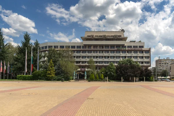 Kazanlak Bulgária Agosto 2018 Centro Cidade Kazanlak Região Stara Zagora — Fotografia de Stock