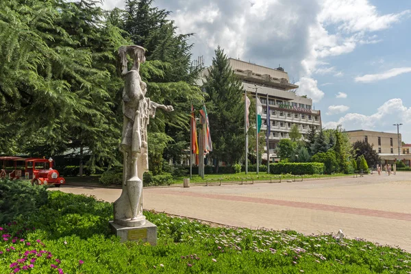 Kazanlak Bulgarije Augustus 2018 Centrum Van Stad Van Kazanlak Regio — Stockfoto