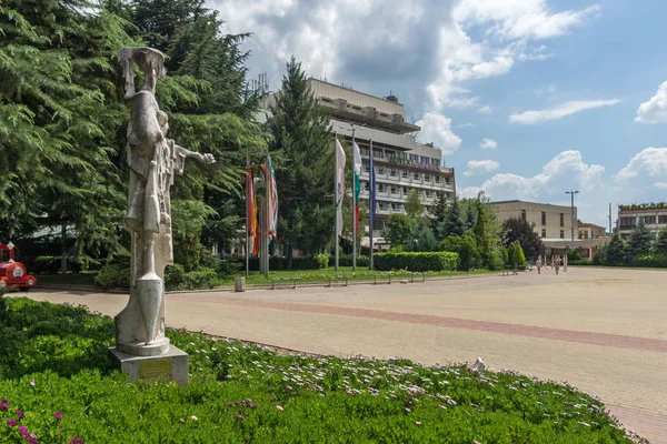 Kazanlak Bulgária Agosto 2018 Centro Cidade Kazanlak Região Stara Zagora — Fotografia de Stock