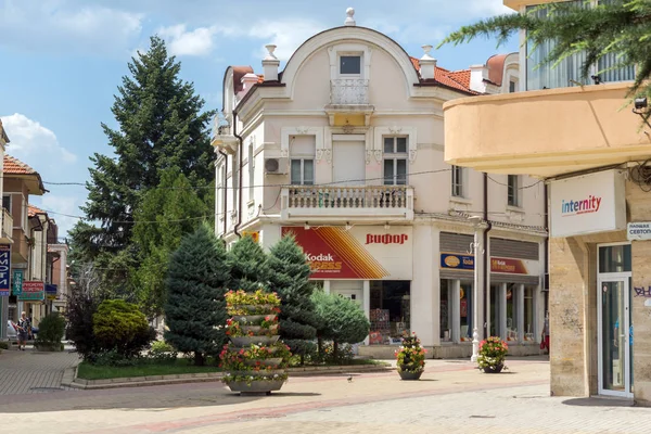 Kazanlak Bulgária Agosto 2018 Centro Cidade Kazanlak Região Stara Zagora — Fotografia de Stock