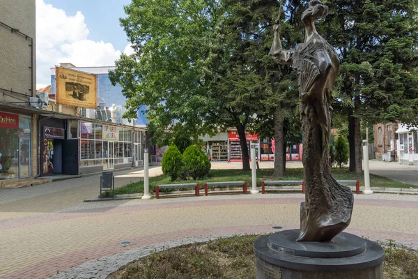 Kazanlak Bulgaria August 2018 Center Town Kazanlak Stara Zagora Region — Stock Photo, Image