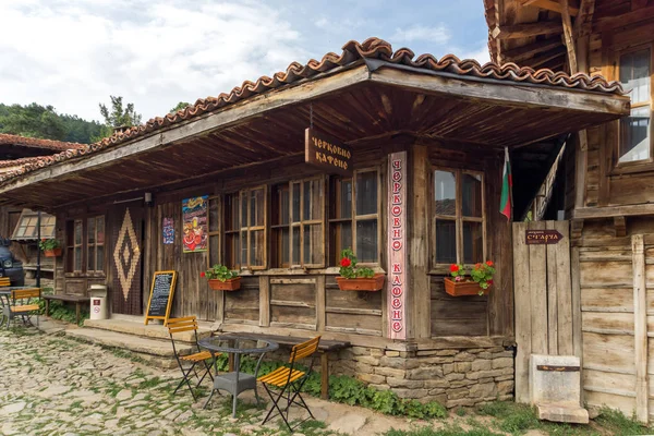 Zheravna Bulgarien Juli 2014 Arkitektoniska Reserv Zheravna Med Artonhundratalet Hus — Stockfoto