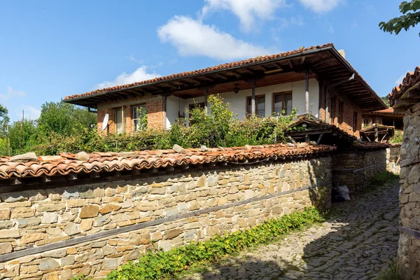 Zheravna Bulgária Julho 2014 Reserva Arquitetônica Zheravna Com Casas Século — Fotografia de Stock