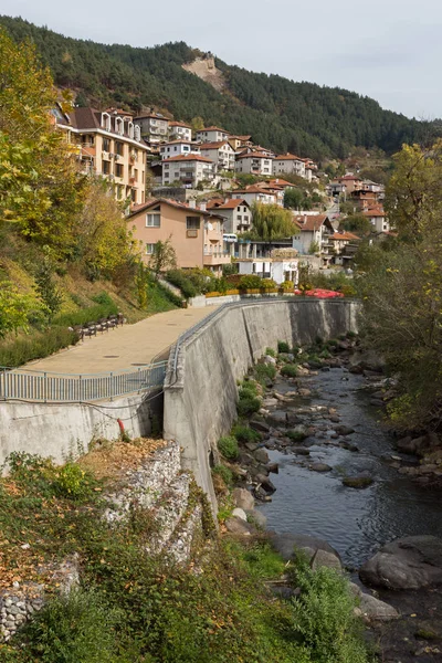 Devin Bulgaria Października 2018 Dzielnicy Devínska Rzeki Przechodzącej Przez Miasto — Zdjęcie stockowe