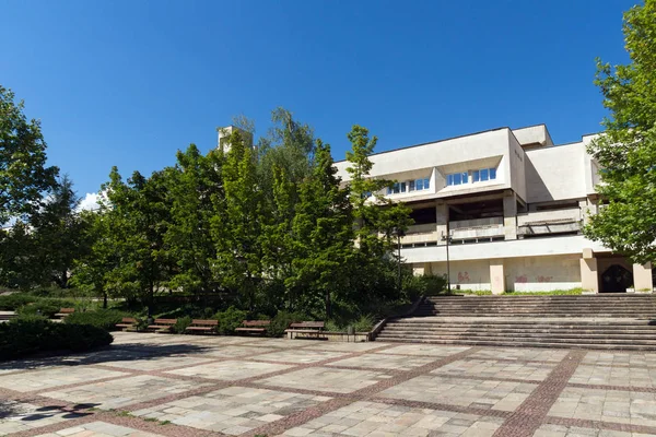 Smolyan Bulgarie Août 2018 Vue Panoramique Nouveau Centre Ville Smolyan — Photo