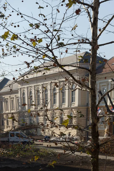 Novi Sad Vojvodina Nowy Sad Serbia Listopada 2018 Budynek Muzeum — Zdjęcie stockowe
