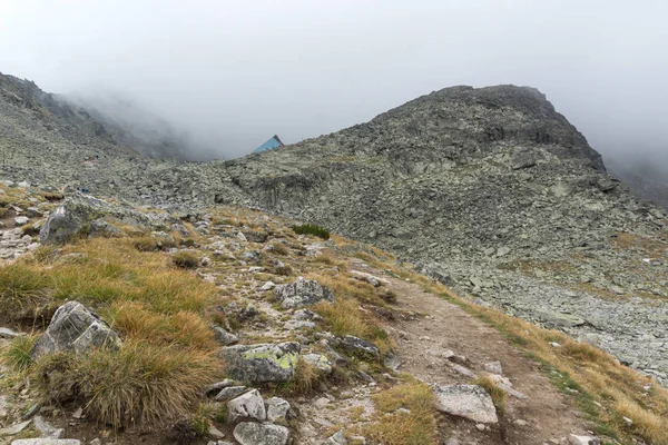 Landschaft Vom Wanderweg Bis Zur Besteigung Des Musala Gipfels Des — Stockfoto