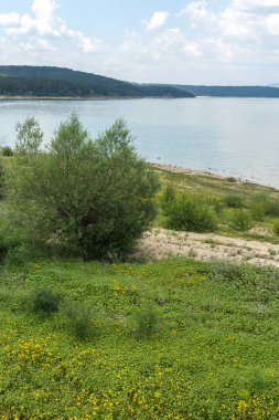 Muhteşem yaz görünümünü Koprinka depo, Stara Zagora bölge, Bulgaristan