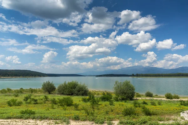 Sommaren Utsikt Över Koprinka Reservoar Stara Zagora Region Bulgarien — Stockfoto