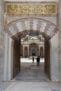 Edirne, Türkiye - 26 Mayıs 2018: 1569 ve 1575 Selimiye Camii Edirne şehri, Doğu Trakya, Türkiye'de arasında inşa