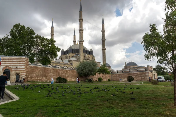 Edirne 土耳其 2018年5月26日 建立在1569和 1575 Selimiye 清真寺之间的 Edirne 东色雷斯 土耳其 — 图库照片