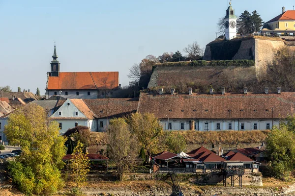 Novi Sad Vojvodina Serbien November 2018 Visa Fortet Petrovaradin Från — Stockfoto