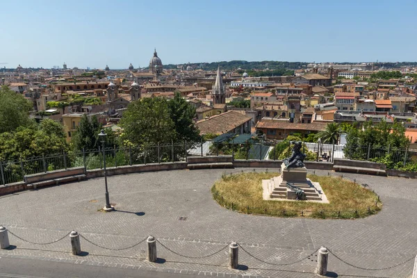 Rom Italien Juni 2017 Fantastisk Panorama Från Viale Del Belvedere — Stockfoto