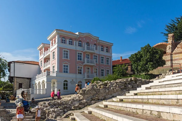 Nessebar Bulgária Agosto 2018 Câmara Municipal Cidade Velha Nessebar Região — Fotografia de Stock
