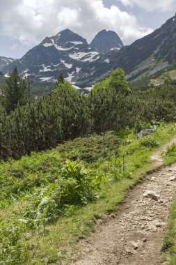 Bulgaristan 'ın Rila Dağı, Malyovitsa zirvesinin şaşırtıcı yaz manzarası