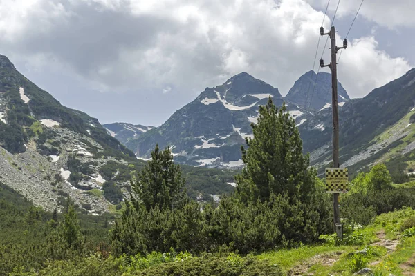 Úžasná Letní Krajina Vrchu Malyovitsa Rila Mountain Bulharsko — Stock fotografie