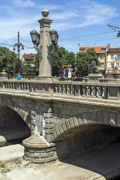 Sofia Bulgarien Mai 2018 Blick Auf Die Löwenbrücke Über Den — Stockfoto