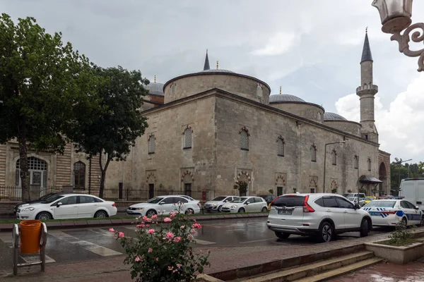 Edirne 土耳其 2018年5月26日 Eski 耶希尔清真寺在 Edirne 城市中心 东色雷斯 土耳其 — 图库照片