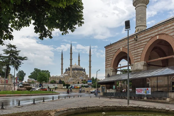 에디르네의 트라키아 터키의 중심에 에디르네 2018 Camii — 스톡 사진