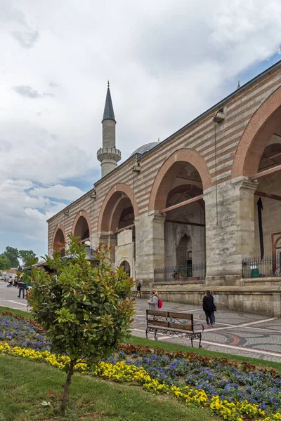 Edirne Turquía Mayo 2018 Mezquita Eski Camii Centro Ciudad Edirne —  Fotos de Stock