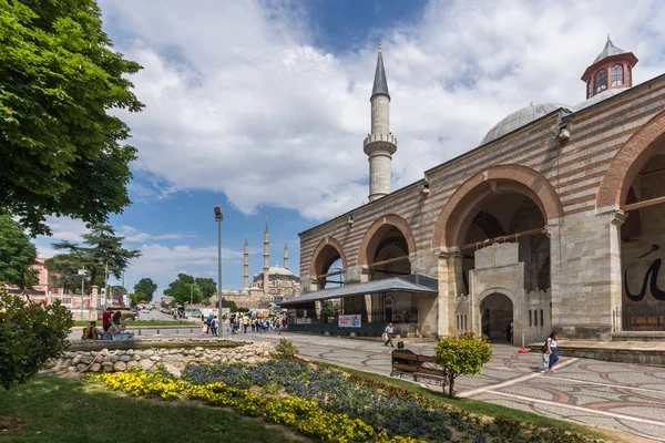 Edirne Turkije Mei 2018 Eski Camii Moskee Het Centrum Van — Stockfoto