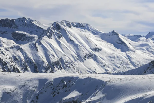 Paisagem Inverno Montanha Pirin Todorka Pico Bulgária — Fotografia de Stock