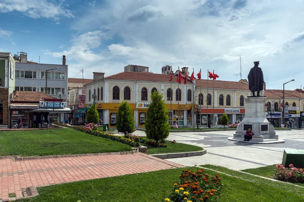 Edirne Turkiet Maj 2018 Typisk Gata Centrum Staden Edirne Östra — Stockfoto