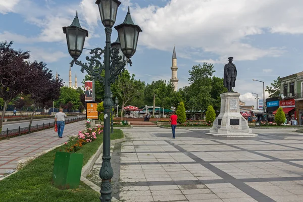 エディルネ トルコ 2018 東トラキア エディルネの都市トルコの中心の典型的な通り — ストック写真