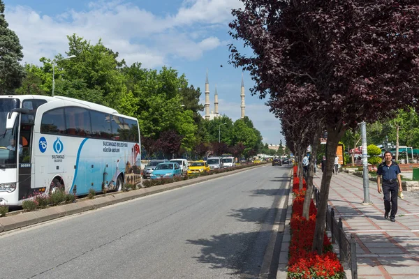 Edirne Turkey May 2018 Typical Street Center City Edirne East — Stock Photo, Image