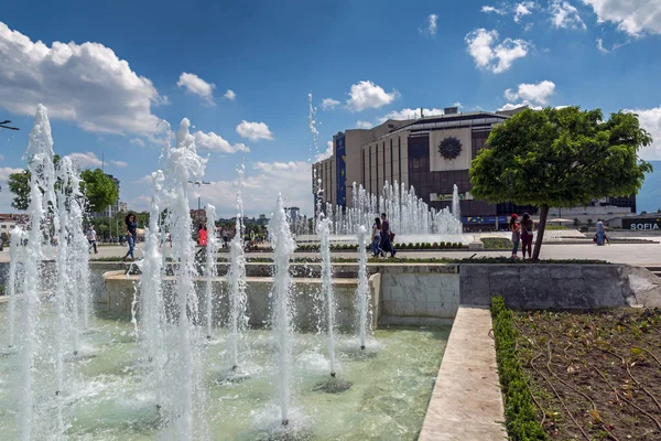 Sofia Bulgarije Mei 2018 Fonteinen Voor National Palace Culture Sofia — Stockfoto