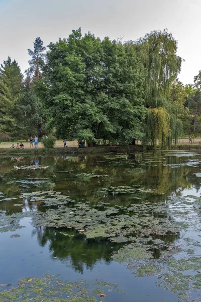 Sofia Bulgaria September 2017 Landschaft Park Vrana Rund Den Ehemaligen — Stockfoto